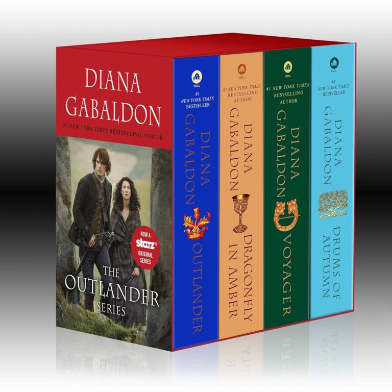 Outlander 4-Book Boxed Set: Books 1-4 – Dive into Claire & Jamie’s Epic Time-Travel Romance Saga