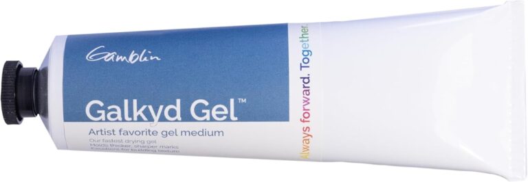 Gamblin Galkyd G Gel 150ml: Fast-Drying, High-Body Oil Painting Medium for Impasto & Glazing