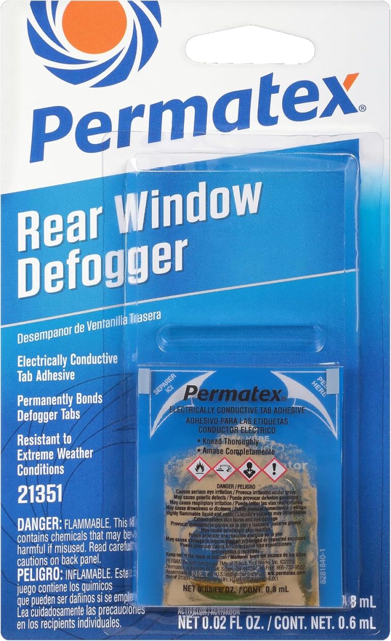 Permatex 21351 Electrically Conductive Rear Window Defogger Tab Adhesive | Repair Kit