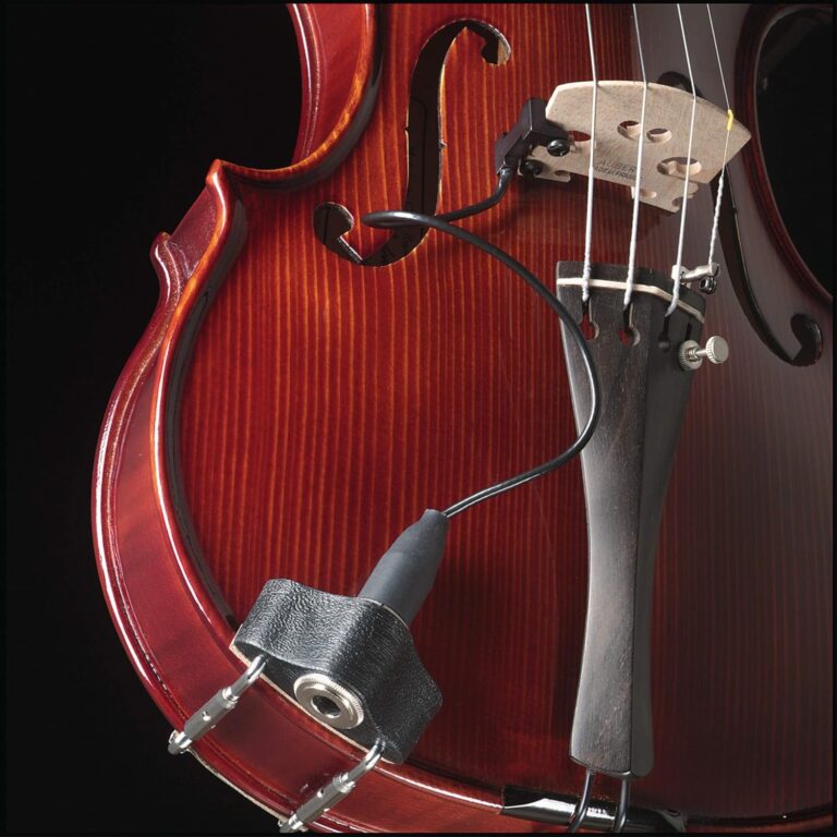 Barcus Berry 3100 Clamp-On Bridge Violin Piezo Pickup | Professional Acoustic Amplification