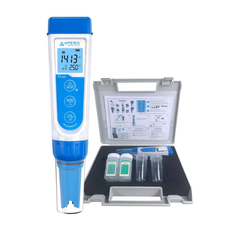Apera AI314 EC60 Waterproof Conductivity Tester Kit: High Accuracy for EC, TDS & Salinity