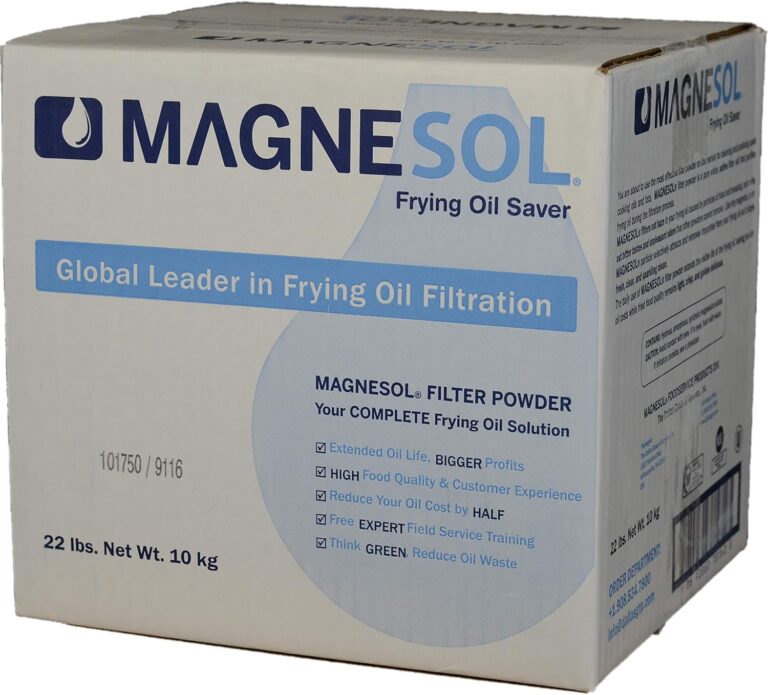 Magnesol XL Fryer Filter Powder | 22 lb Box | Extend Fryer Oil Life & Save on Oil Costs | Dallas Group