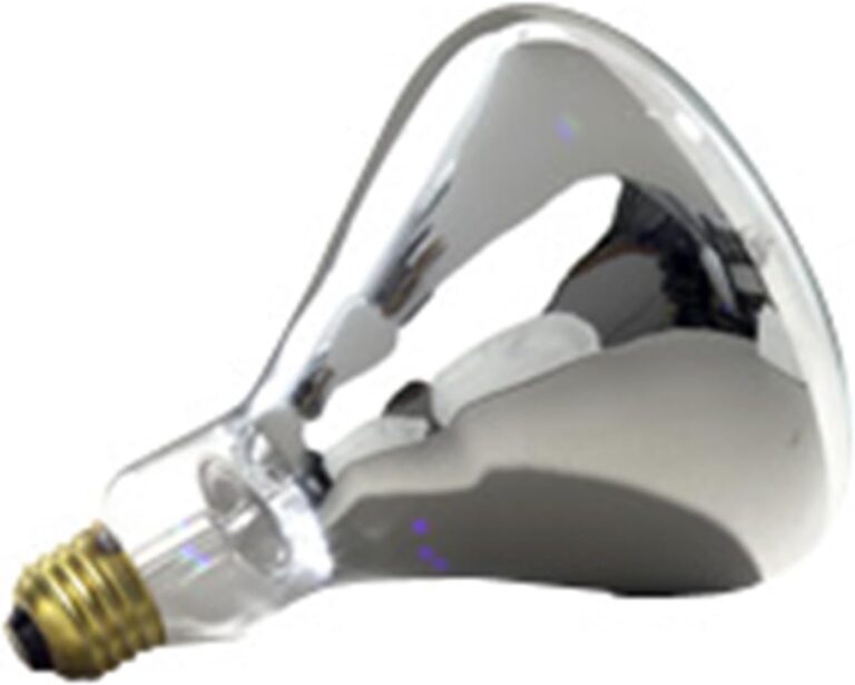 Halco 375W R40 Infrared Heat Lamp Bulb – 12 Pack, Clear Prism, 120V, 5M Life – High-Output Commercial & Industrial