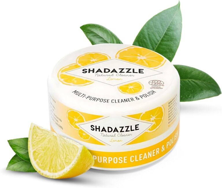 Shadazzle Natural All Purpose Cleaner & Polish | Eco-Friendly Lemon Scent (1 Pack)