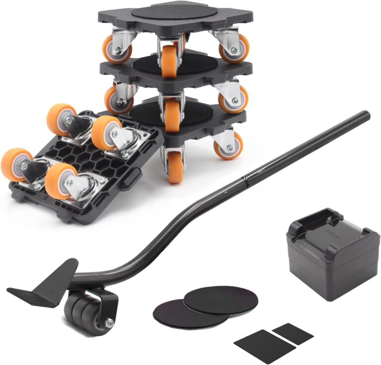 ONEON Furniture Movers with Wheels & Lifter Set – 660 Lbs Capacity, 360° Bearings for Heavy Sofa, Fridge, Cabinet