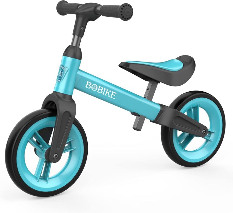 Bobike Toddler Balance Bike: Adjustable No-Pedal Training Bike for 1-4 Year Olds | Best Gift for Kids