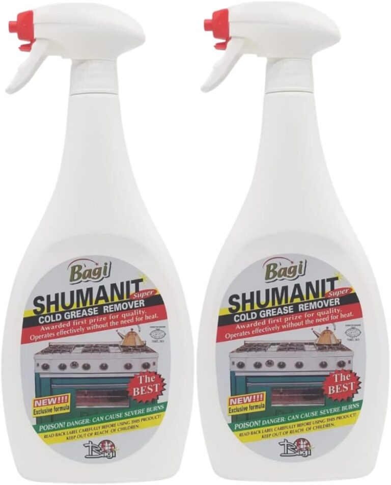 Shumanit Bagi Cold Grease Remover – Kosher for Passover (2 Pack, 26.4 Fl Oz) | Heavy-Duty Degreaser