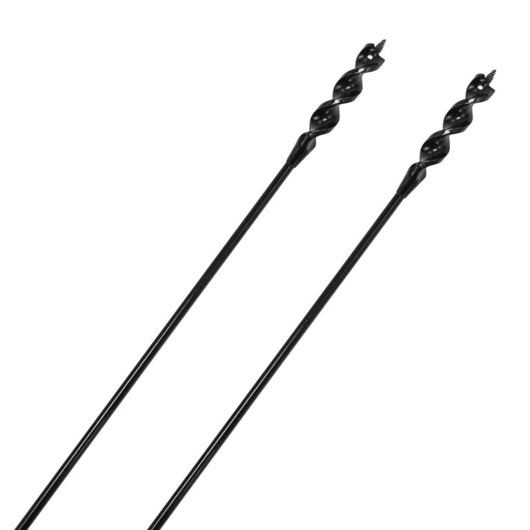 HUAALIUCHE 54-Inch Flexible Installer Drill Bit Set (2pcs) | 3/4-Inch Fish Bit for Pulling Wire Through Tight Spaces