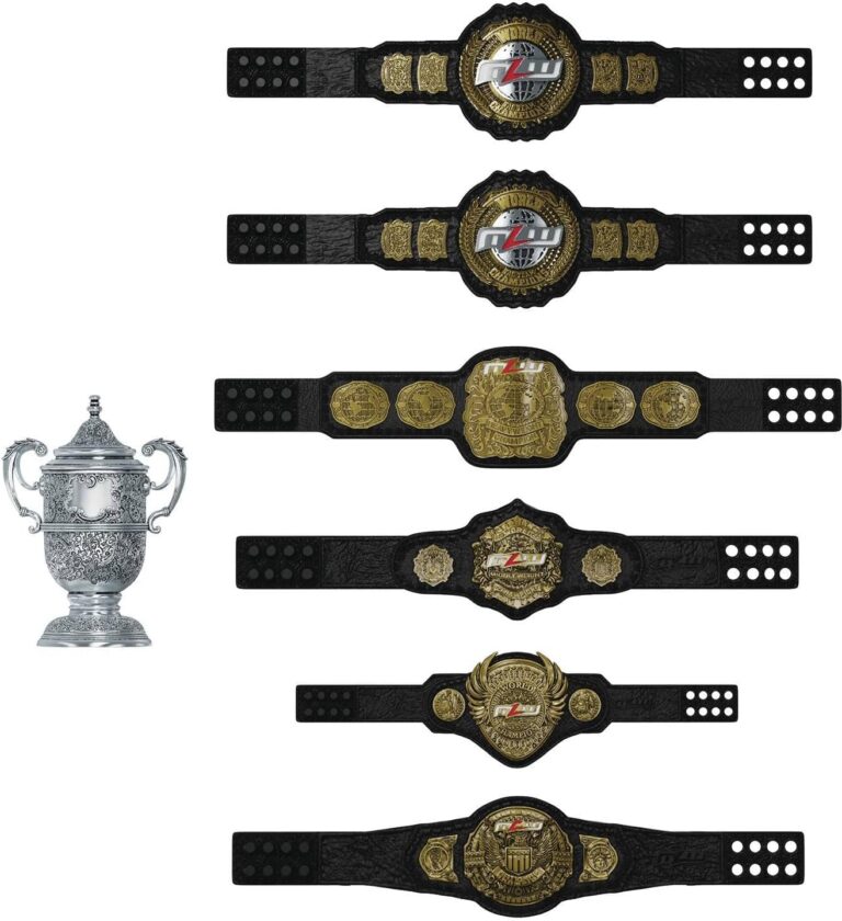 Boss Fight Studio Major League Wrestling Championship Belt Collection | Authentic MLW Replica Belts