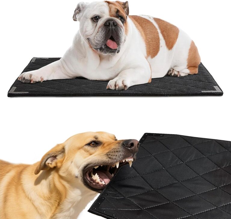BALAPET Durable Chew Proof Dog Bed for Medium Dogs & Teething Puppies | 35×22 Inch Kennel Pad