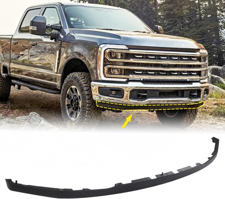 Matte Black Front Bumper Lower Valance Air Dam for 2023-2025 Ford F250 F350 Super Duty Tremor | PC3Z17626CA