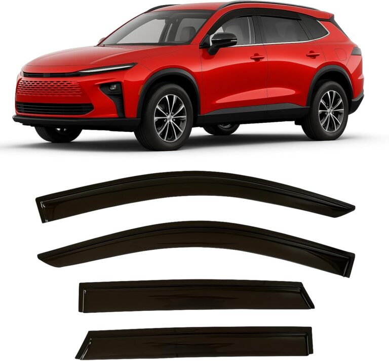 2025-2026 Toyota Crown Signia Rain Guards | Tinted Side Window Visor Deflectors for Hybrid XLE & Limited Models