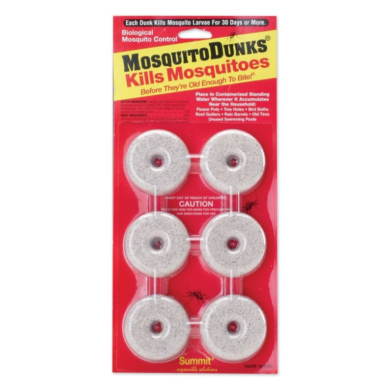Summit Mosquito Dunks 6-Pack: A Targeted Approach to Standing Water Mosquito Control