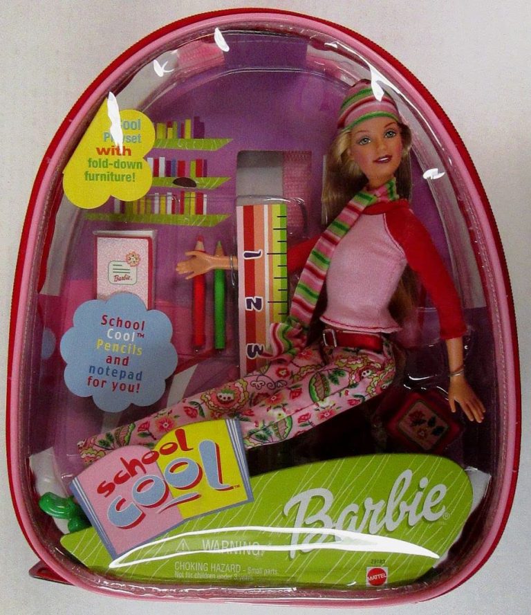 Barbie School Cool Doll with Plastic Backpack Carry Tote (2000): Expert Review of a Vintage Collectible with Functional Design