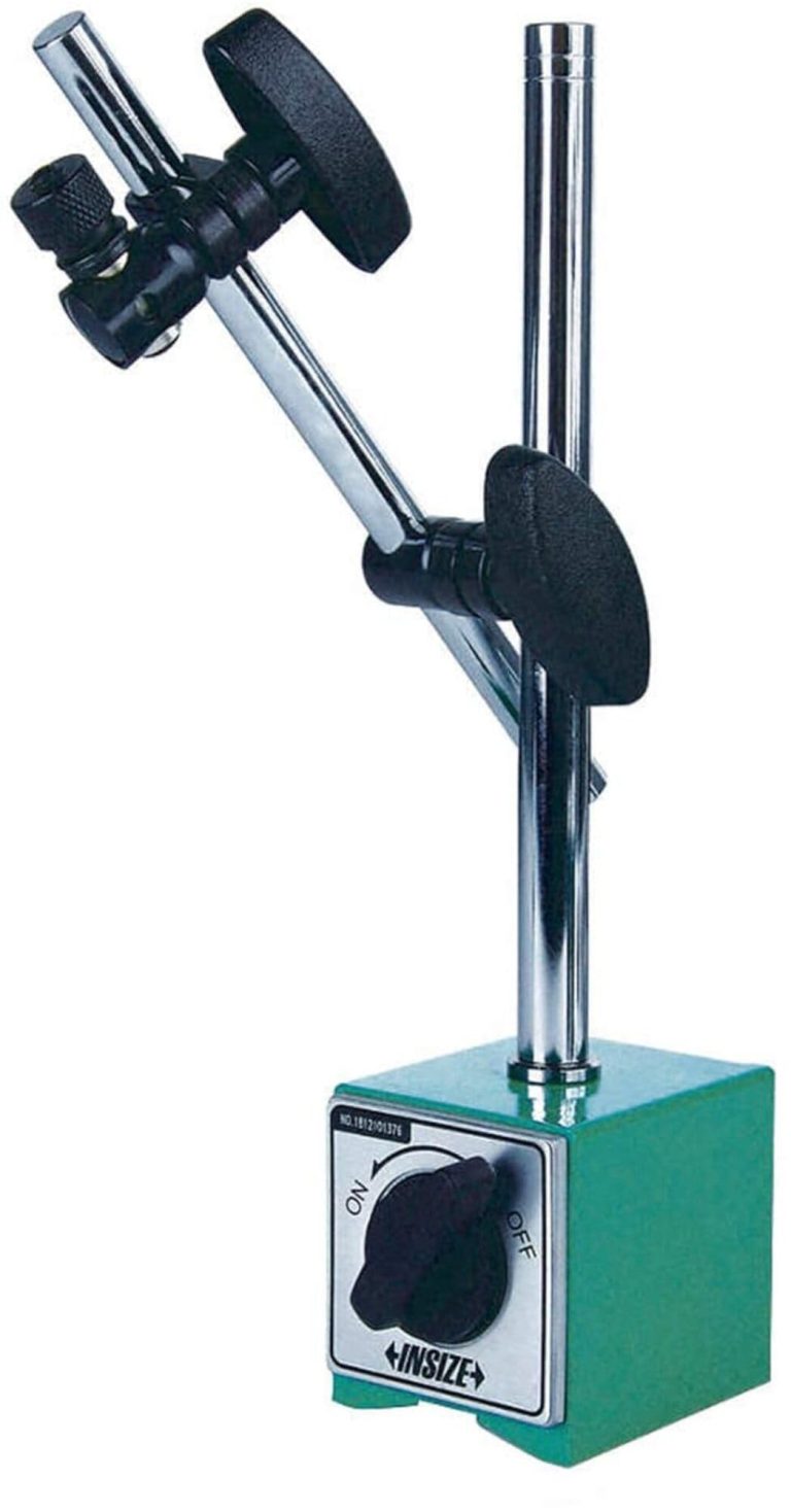 INSIZE 6200-60 Magnetic Stand: Precision Measurement with Robust Magnetic Base for Dial Indicators