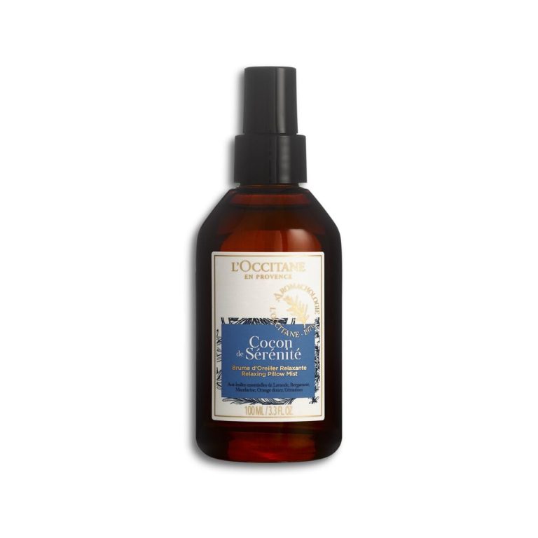 L’Occitane Cocon de Sérénité Relaxing Pillow Mist 3.30 fl oz: Expert Review of Aromatherapeutic Sleep Enhancement