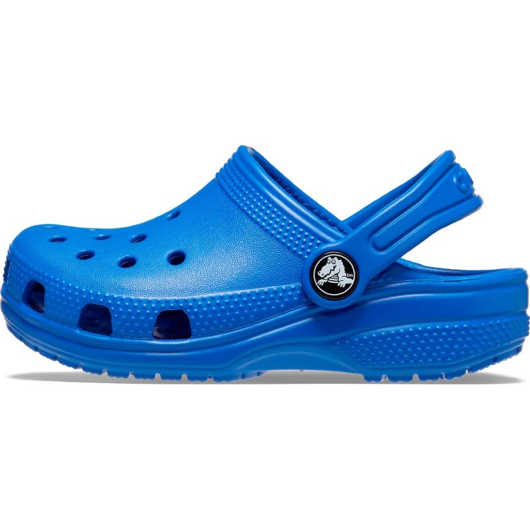 Crocs Kids Classic Clog Toddler Blue Bolt 10: Expert Review of Durable Synthetic Clogs with Ventilation Holes