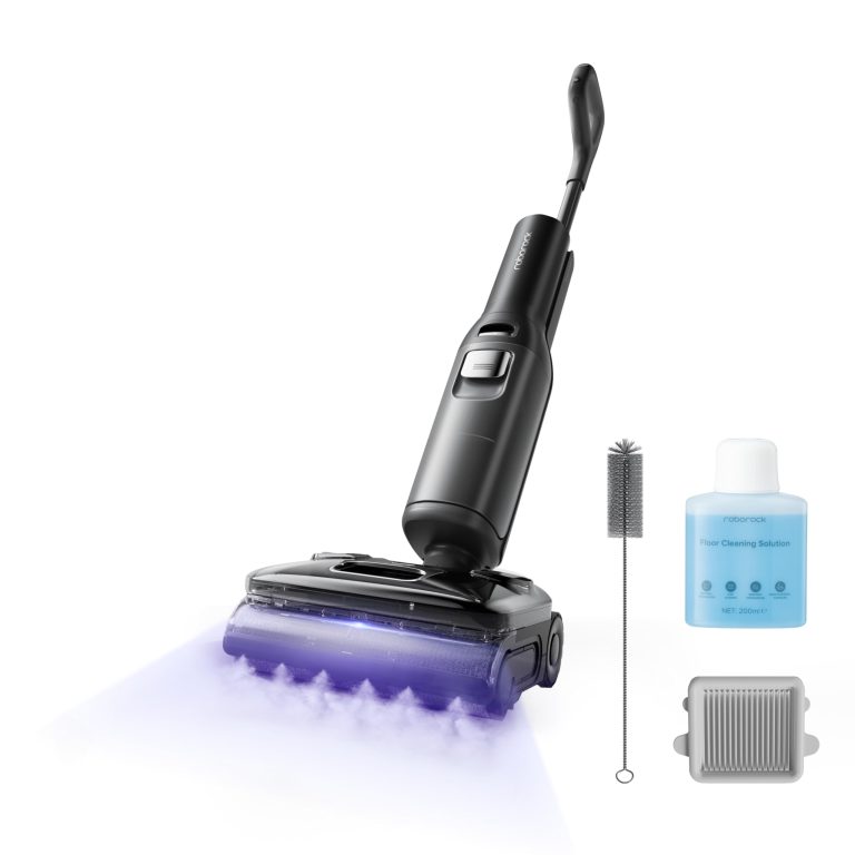Roborock F25 Ultra Steam Wet Dry Vacuum Cleaner Review: 356°F Steam Mop & 187°F Hot Water Cordless Vacuum Mop with Blue Light & AI Wheels