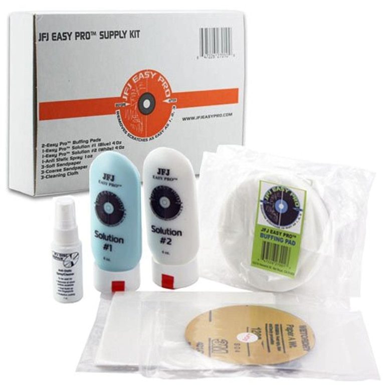 JFJ Disc Repair JFJKIT Easy Pro Supply Kit Review: A Hands-On Look at Resurfacing Scratched Discs