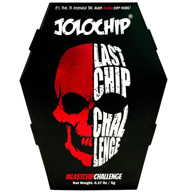 Jolochip LastChip-Challenge: A 5-Gram Tortilla Chip That Packs Unrelenting Heat