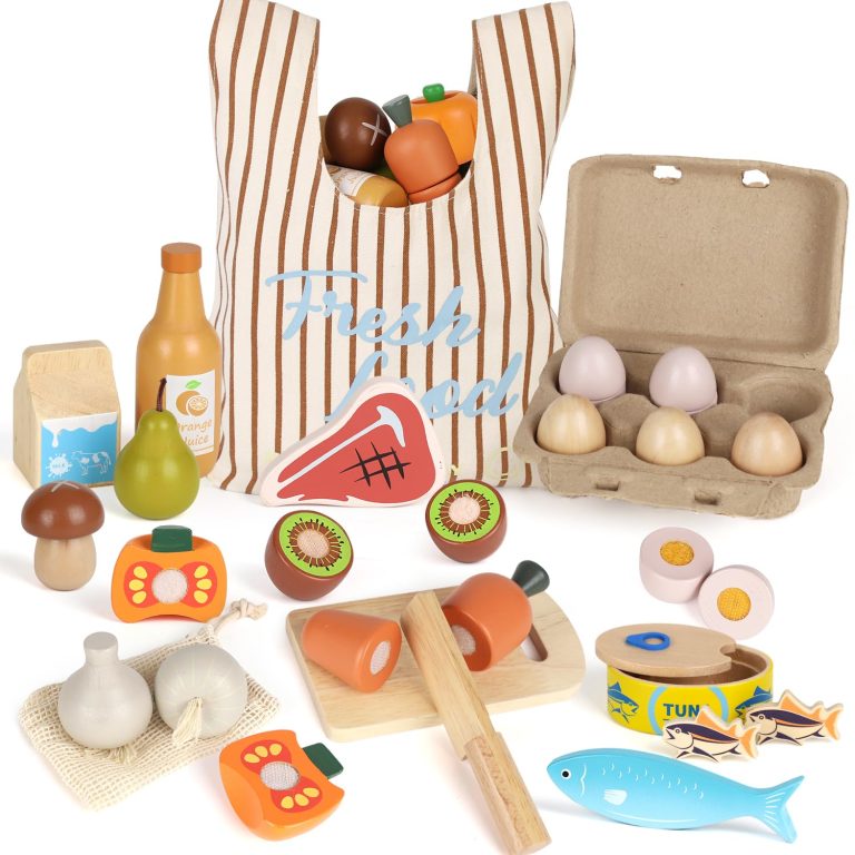 Lehoo Castle Wooden Play Food Sets for Kids: A Practical Look at Pretend Kitchen Toys for Toddlers