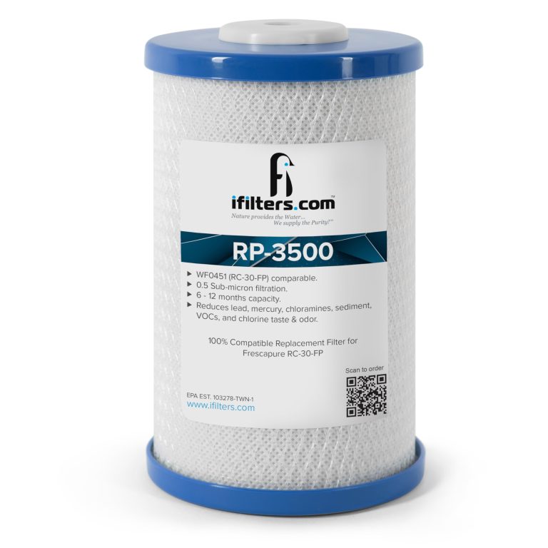 iFilters RP-3500 Carbon Block Water Filter Cartridge: A High-Flow Option for Reducing Sediment and Chlorine