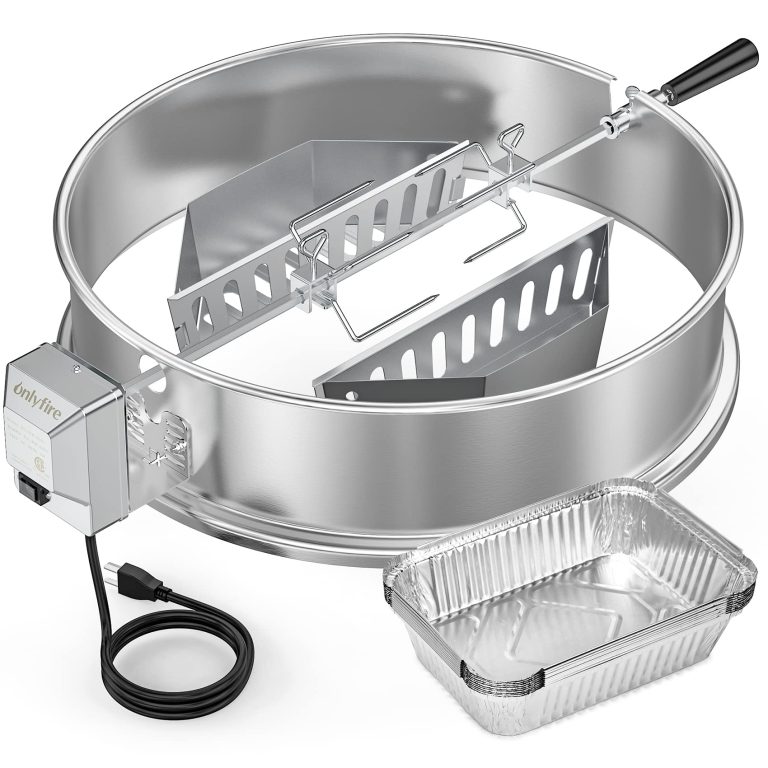 Onlyfire Rotisserie Ring Kit for Weber 22-Inch Kettles: A Mixed Bag for Rotisserie Enthusiasts