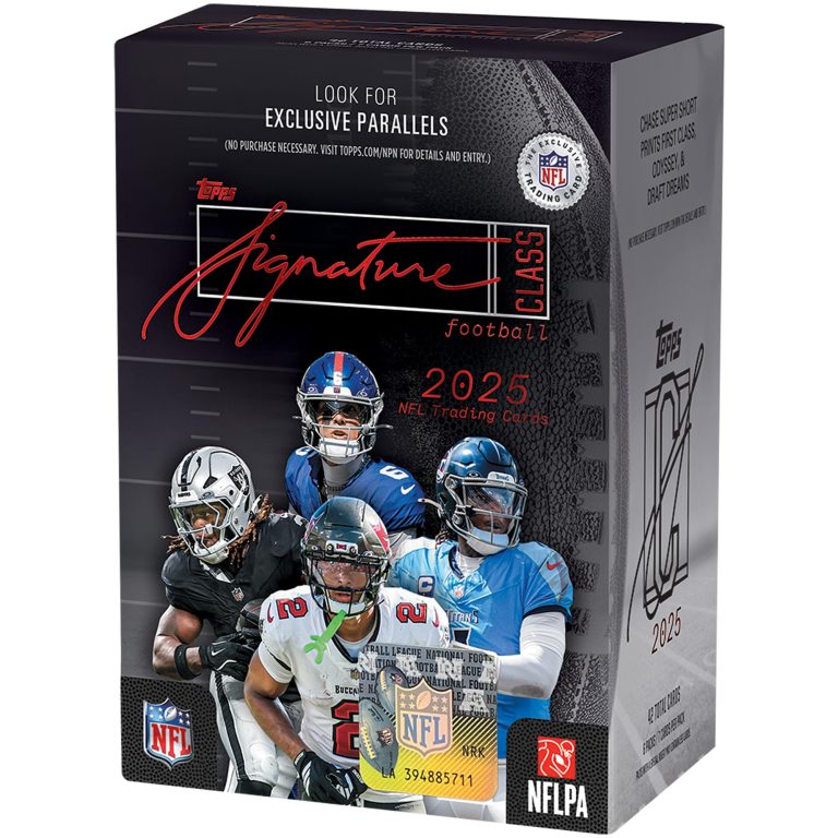 2025 Topps Signature Class Football Value Box: A Mix of Hits and Uncertainty